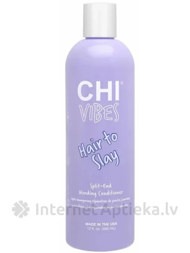 CHI VIBES Hair to Slay Split End Mending кондиционер, 355 мл | internetaptieka.lv