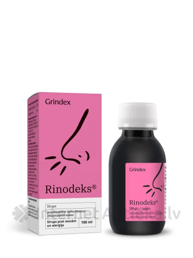 Rinodeks sīrups, 100 ml | internetaptieka.lv