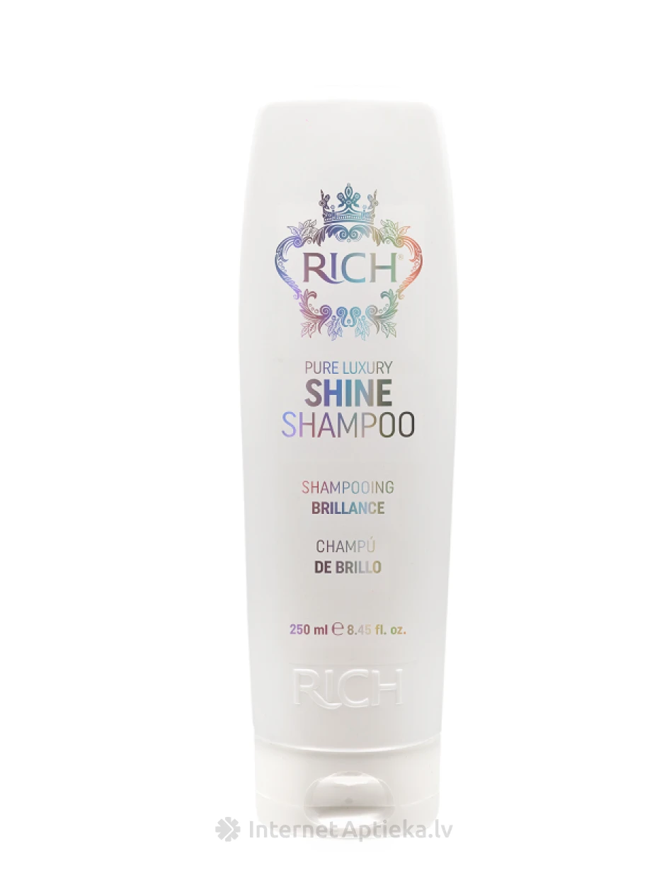 RICH Shine Šampūnas blizgesiui, 250 ml | internetaptieka.lv