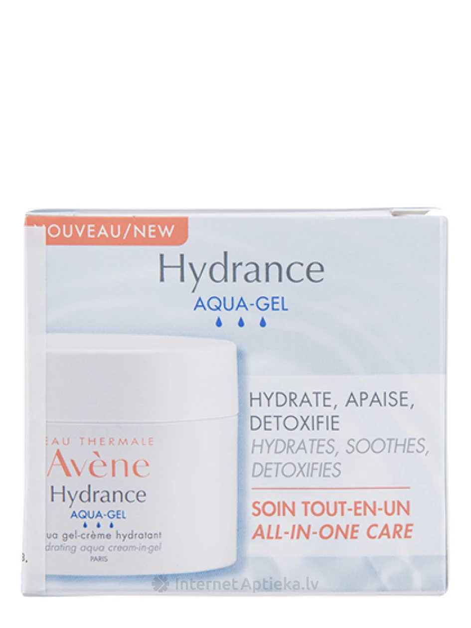 Avene Hydrance Aqua-gel niisutav kreem-geel, 50 ml | internetaptieka.lv