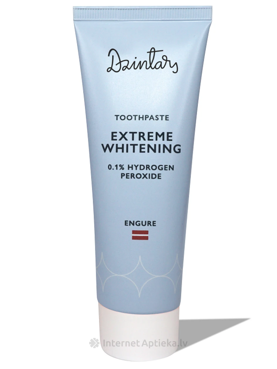 Dzintars Ultra valgendav hambapasta Engure, 75 ml | internetaptieka.lv