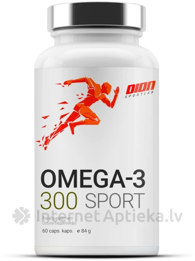 Dion Sportlab Omega 3 300 sport, 60 kapsulas | internetaptieka.lv