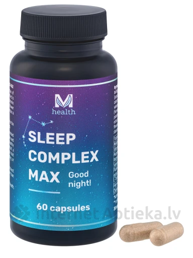 Sleep kompleks Max kapsulas, 60 gb. | internetaptieka.lv