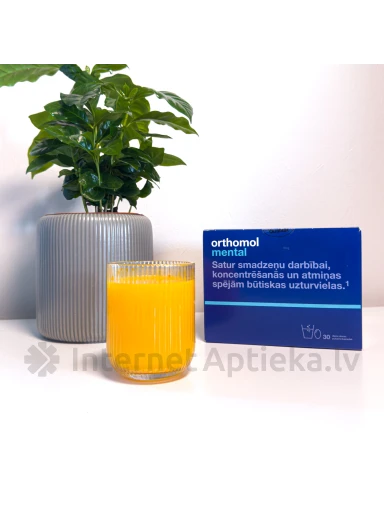Orthomol Mental (pulber + kapslid), 30 päeva annused | internetaptieka.lv