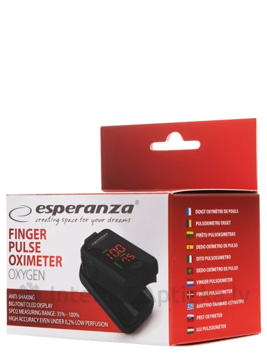 Pulsa oksimetrs Esperanza ECO001, 1 gb. | internetaptieka.lv