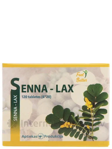 AP Senna-Lax, 120 таблеток | internetaptieka.lv