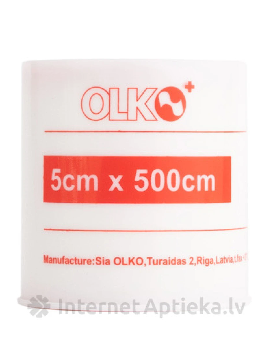 Olko plāksteris 5 cm x 5 m, 1 gb. | internetaptieka.lv