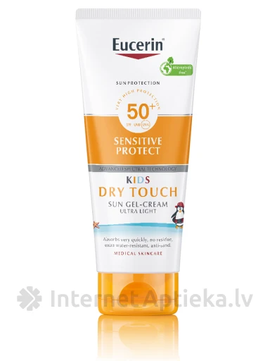 Eucerin Sun Sensitive Protect крем для детей SPF50+, 200 мл | internetaptieka.lv