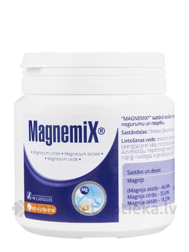 Magnemix, 90 kapsulas | internetaptieka.lv