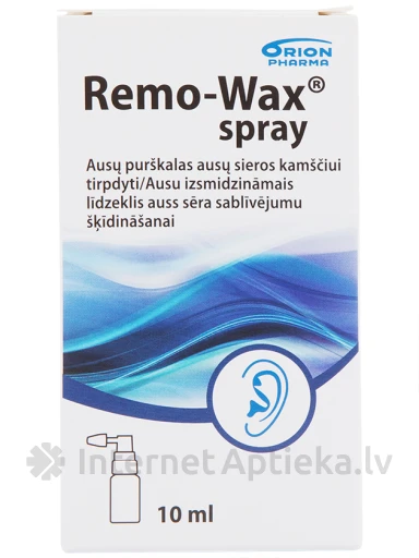 Ушной спрей Remo-Wax, 10 мл | internetaptieka.lv