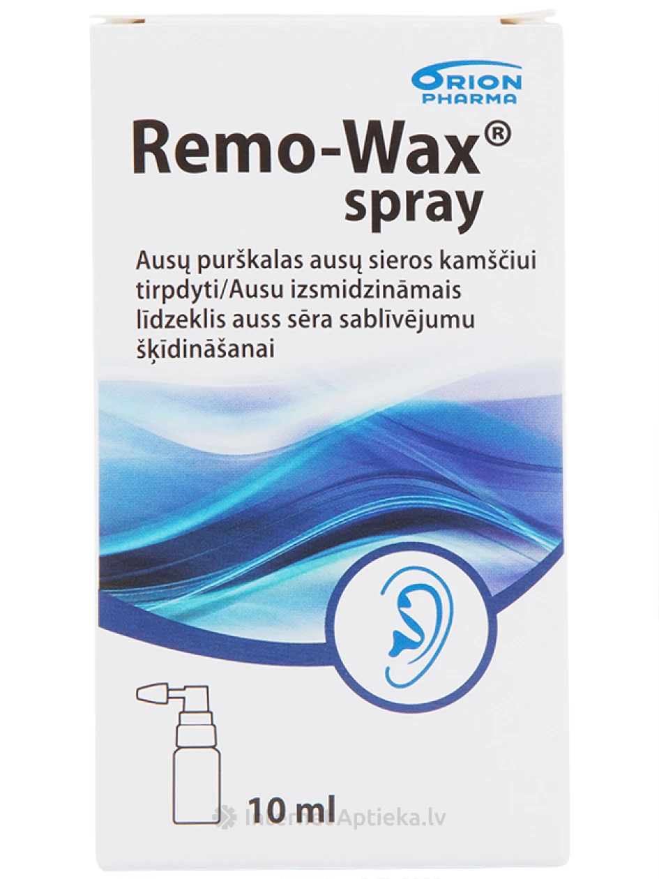 Remo-Wax ausu aerosols, 10 ml | internetaptieka.lv
