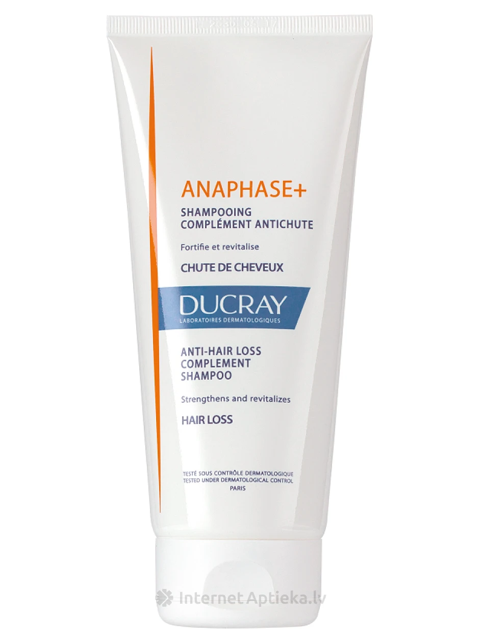 Ducray Anaphase+ šampūns pret matu izkrišanu, 200 ml | internetaptieka.lv