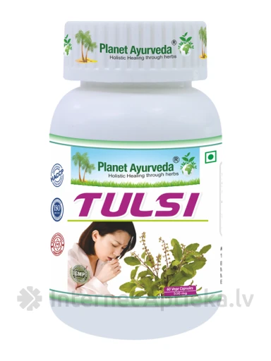 Planet Ayurveda® Tulsi Organic капсулы, 60 шт. | internetaptieka.lv