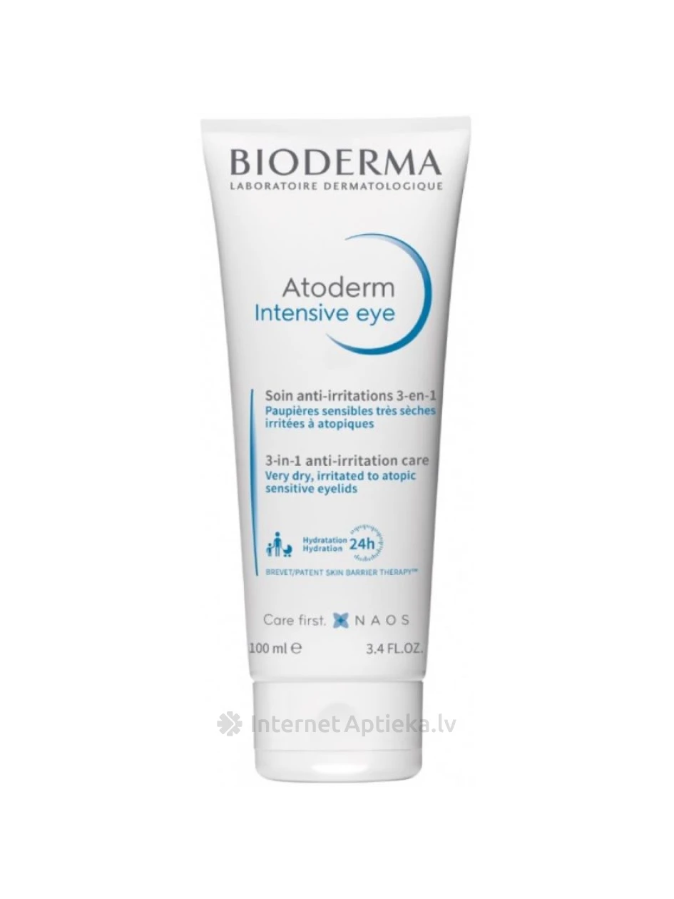 Bioderma Atoderm Intensive silmaümbruse geel-kreem, 100 ml | internetaptieka.lv