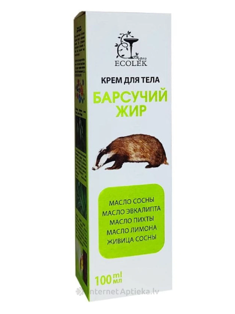 Ecolek Mägra rasva kehakreem, 100 ml | internetaptieka.lv