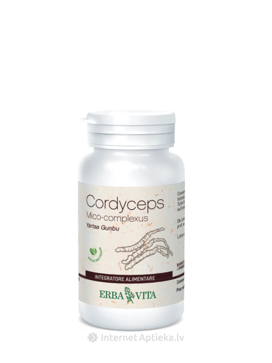 ERBA VITA, MICO integra Cordyceps, 60 ШТ. | internetaptieka.lv