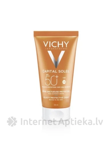 Capital Soleil Velvety cолнцезащитный крем для лица SPF50+, 50 мл | internetaptieka.lv