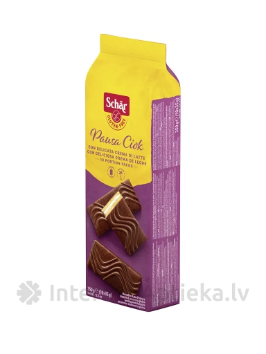 Schär Pausa Ciok bezglutēna kūciņas ar šokolādi, 350 g | internetaptieka.lv