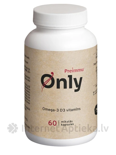 Preimmu® Ønly minkštos kapsulės, 60 vnt. | internetaptieka.lv