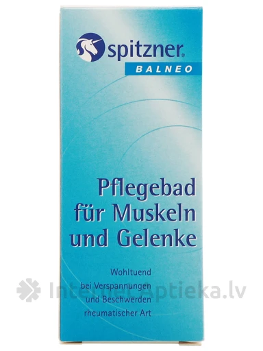 Spitzneri vanniõli lihastele ja liigestele, 30 ml | internetaptieka.lv