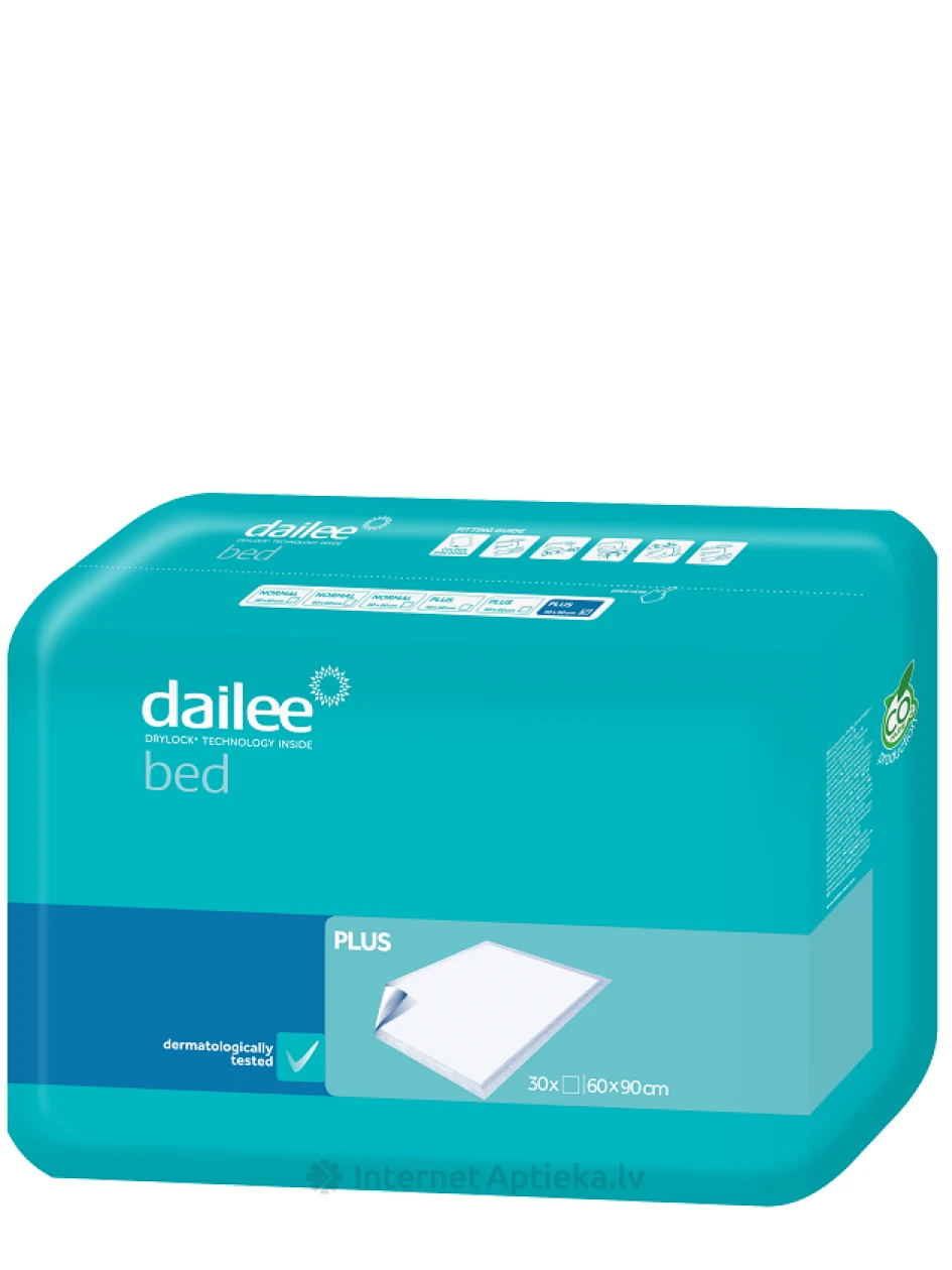 Dailee Bed Plus voodilinad 60x90 cm, 30 tk. | internetaptieka.lv