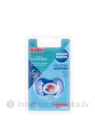 Canpol Owl silikoon, sümmeetriline lant 6-18m, 1 tk. | internetaptieka.lv