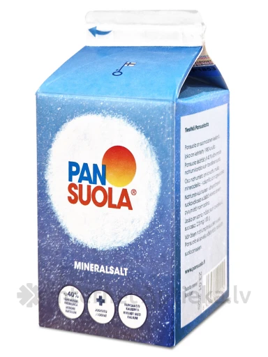 PanSalt mineralizētais galda sāls ar jodu, 450 g | internetaptieka.lv