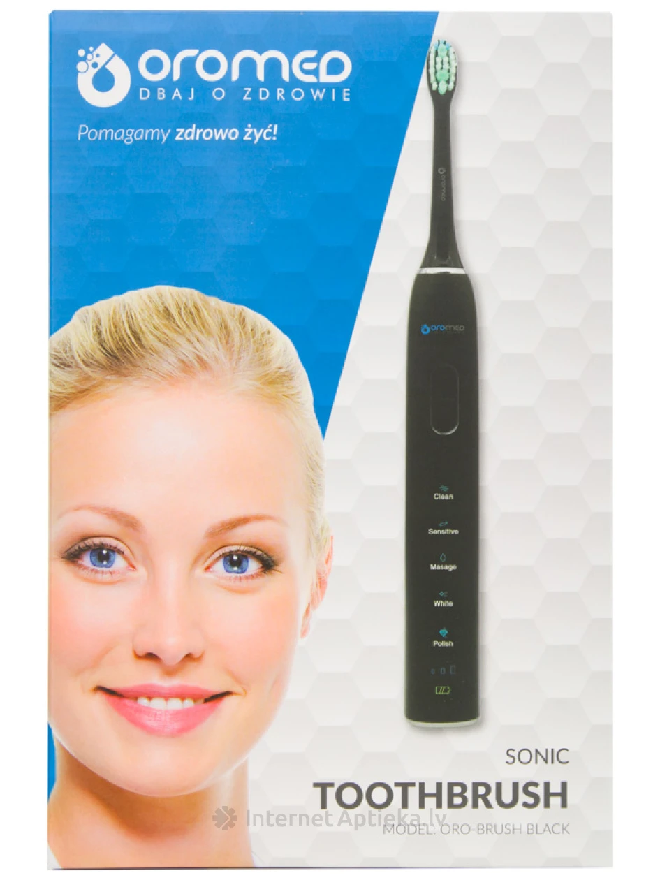 Oromed Ultrasonic hambahari must, 1 tk. | internetaptieka.lv
