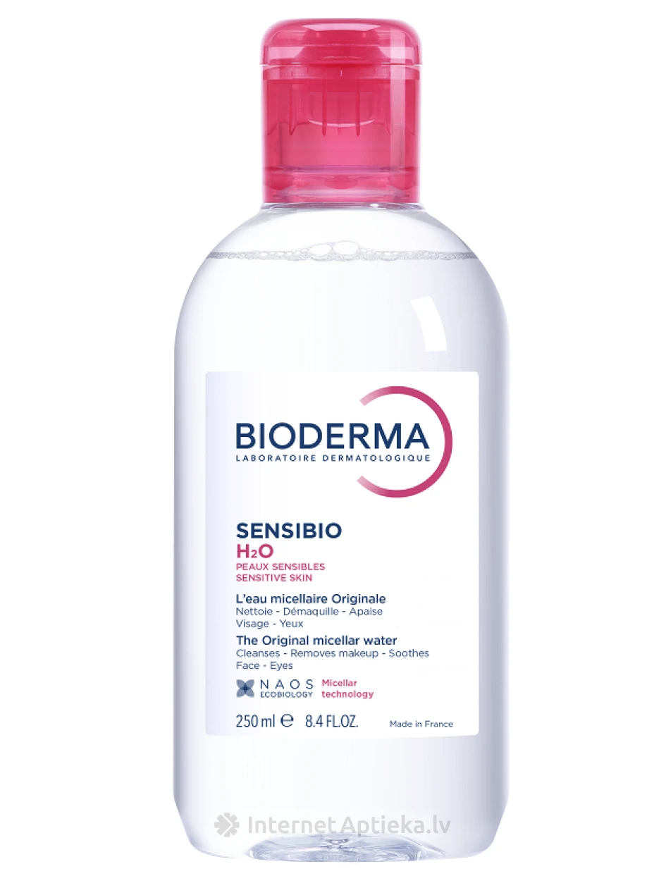 Bioderma Sensibio H2O мицеллярная вода, 250 мл | internetaptieka.lv