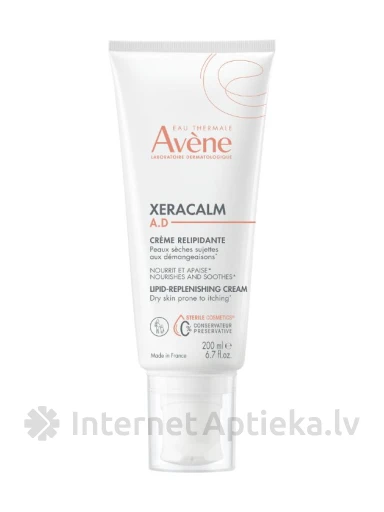 Avene Xeracalm Lipīdus atjaunojošs ķermeņa krēms, 200 ml | internetaptieka.lv