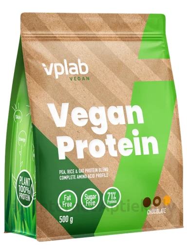 VPLab Vegan протеин Chocolate, 500 г | internetaptieka.lv