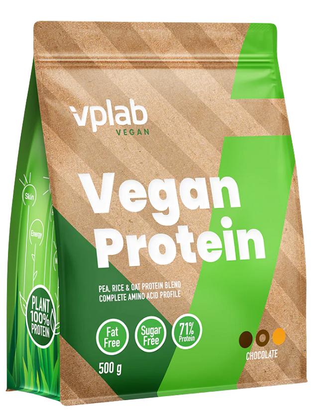 VPLab Vegan proteīns Chocolate, 500 g