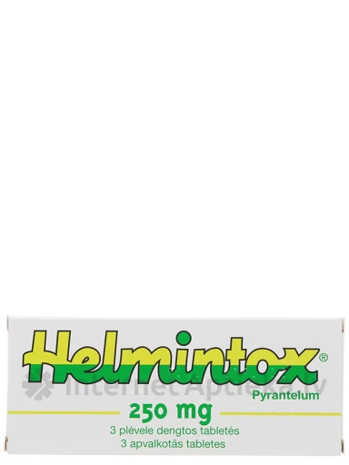 Helmintox 250 mg, 3 tabletti | internetaptieka.lv
