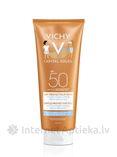 Vichy Capital Soleil SPF 50+ aizsargpienieņš bērniem, 300 ml | internetaptieka.lv