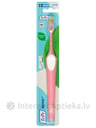 TePe Nova Soft Sustainable zobu birste | internetaptieka.lv