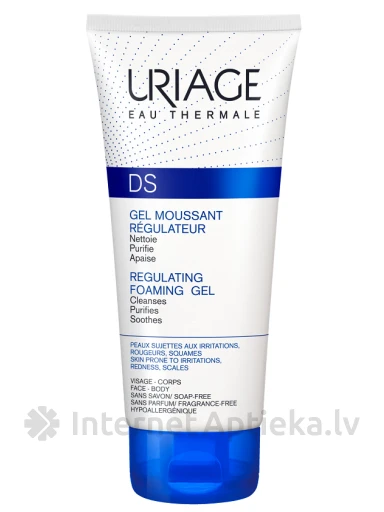 URIAGE D.S. attīrošs gels, 150 ml | internetaptieka.lv