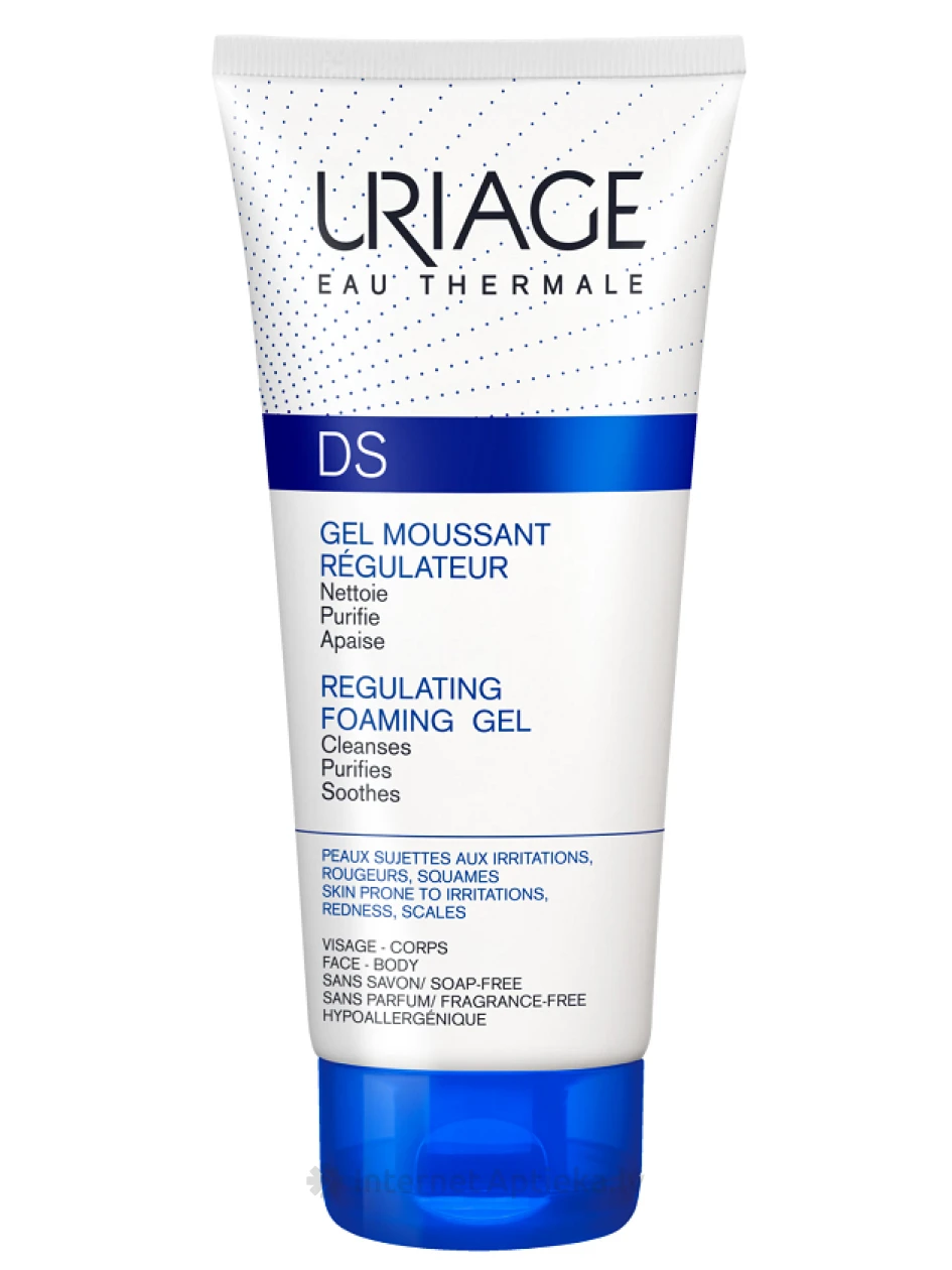 URIAGE D.S. attīrošs gels, 150 ml | internetaptieka.lv
