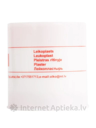 Olko plāksteris 3 cm x 5 m, 1 gb. | internetaptieka.lv