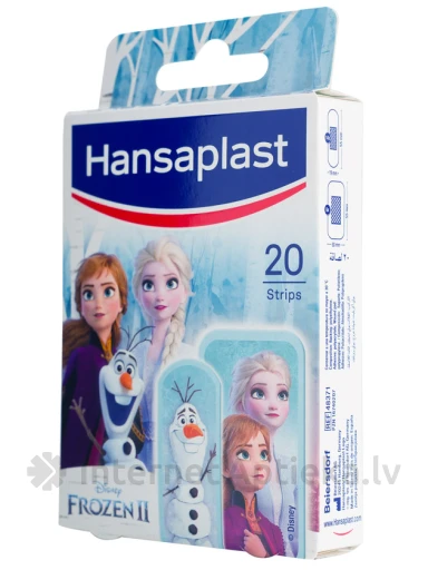 HANSAPLAST KIDS plāksteri Frozen, 20 gb. | internetaptieka.lv