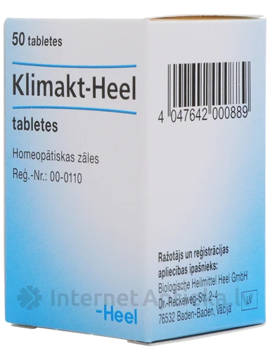 Klimakt-Heel, 50 tabletes | internetaptieka.lv