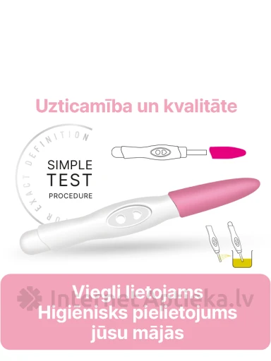 Clear Choice – paprastas pieštuko nėštumo testas, 1 vnt. | internetaptieka.lv