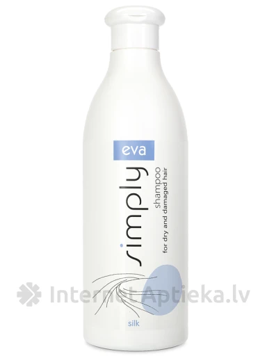 Eva Simply šampūns sausiem matiem ar zīda pieniņu, 500 ml | internetaptieka.lv