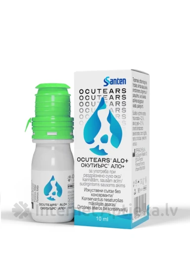 OCUTEARS ALO+ acu pilieni, 10 ml | internetaptieka.lv
