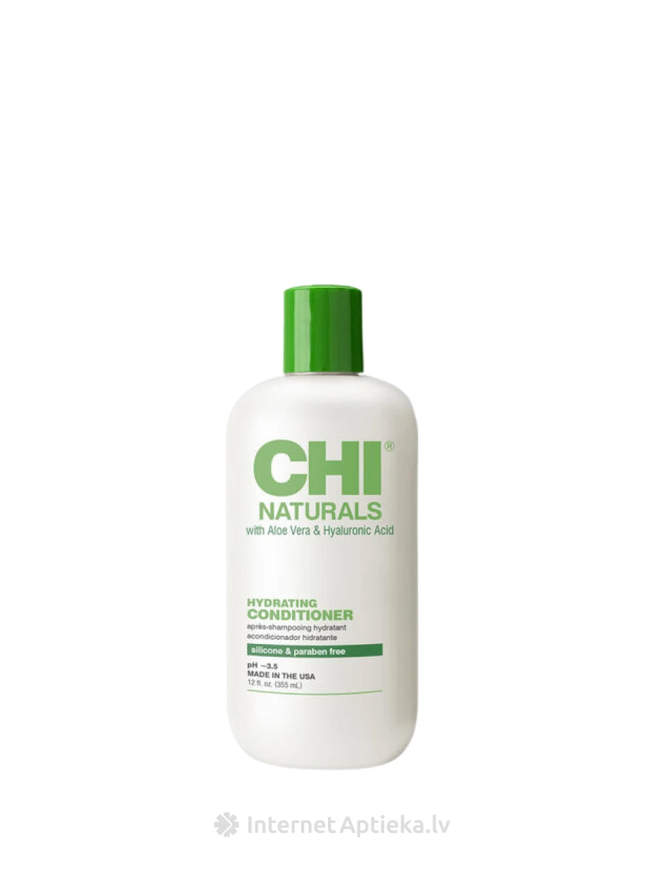 CHI Naturals Hydrating Conditioner Mitrinošs kondicionieris, 355 ml | internetaptieka.lv