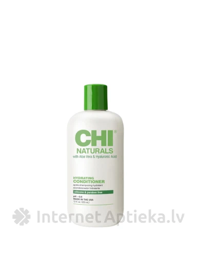 CHI Naturals Hydrating Conditioner Mitrinošs kondicionieris, 355 ml | internetaptieka.lv