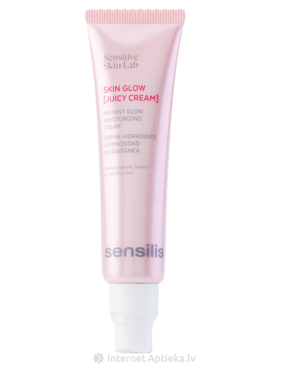 SENSILIS SKIN GLOW [JUICY CREAM] drėkinamasis veido kremas, 50 ml | internetaptieka.lv