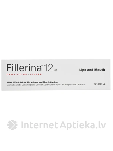 FILLERINA 12HA гель для губ и контура губ Интенсивность 4, 7 мл | internetaptieka.lv