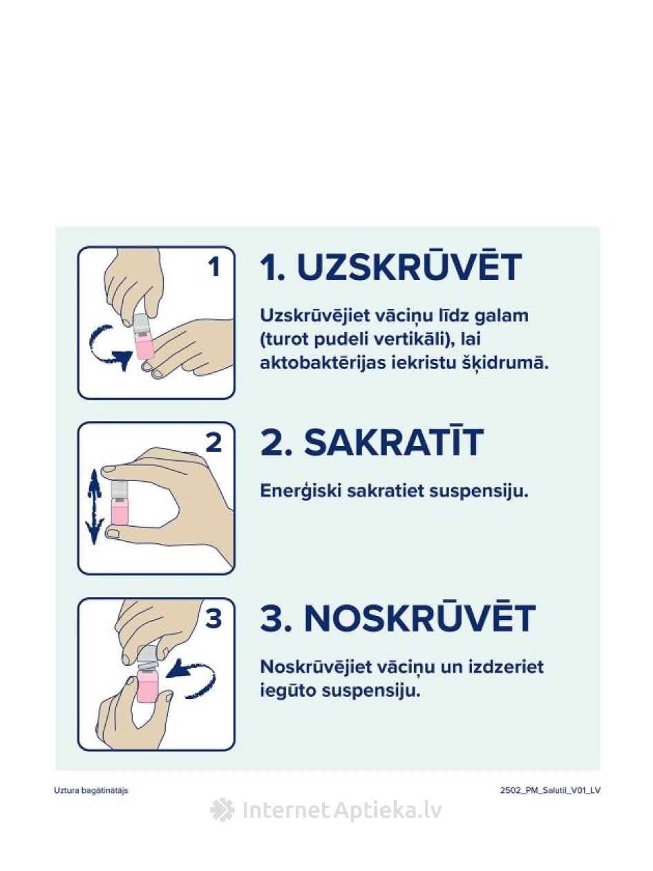 SALUTIL SHOTS, 7 tk. | internetaptieka.lv