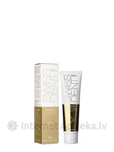 Swissdent Crystal zobu pasta, 50 ml | internetaptieka.lv