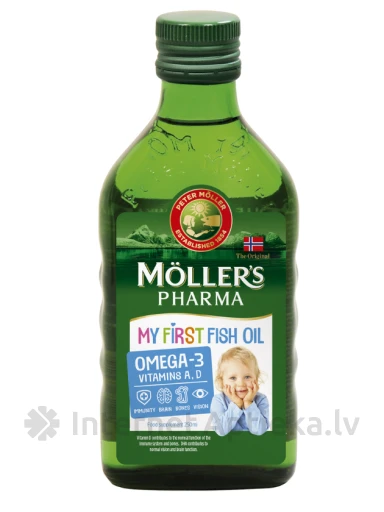 Möller's minu esimene kalaõli, 250 ml | internetaptieka.lv